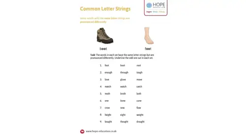 Common letters