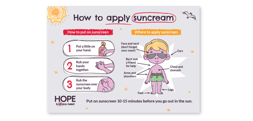SUNSCREAM POSTER