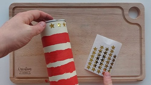 Tube gold stars